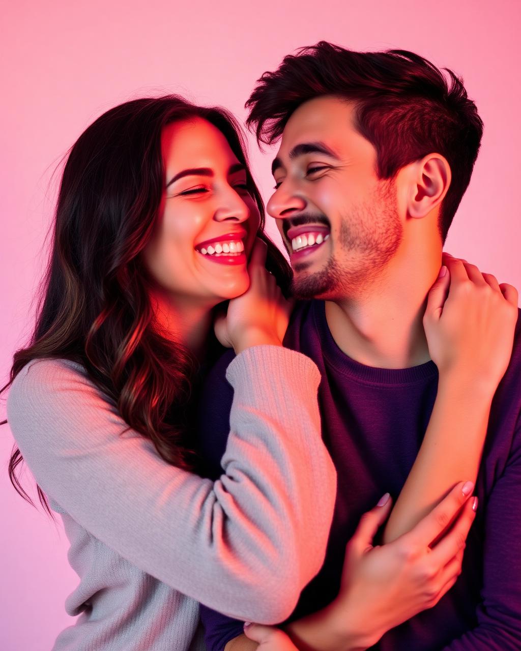 Casal feliz